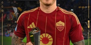 【龙八国际】打进绝平球！意甲官方：安吉利诺当选罗马vs那不勒斯全场最佳