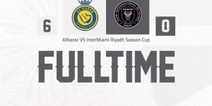 【龙八国际】说得对❓C罗称美职联显然不如沙特联，1年前胜利曾6-0大胜迈阿密