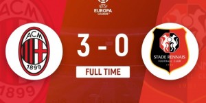 【龙八国际】0-3不敌米兰！雷恩遭遇2020年11月之后最大比分失利