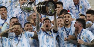 【龙八国际】一年前的今天梅西夺得美洲杯，首次国家队大赛夺冠?