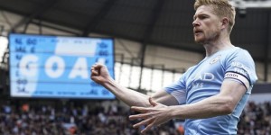 【龙八国际】德布劳内：作为中场很高兴哈兰德加盟，若他想进球我很乐意帮忙