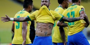 【龙八国际】内马尔国家队进球数分布：世界杯6球、美洲杯5球、对国足3球