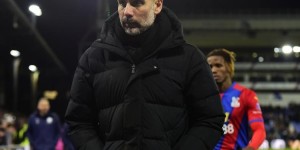 【龙八国际】瓜迪奥拉：拥有两名顶级前锋是幸福的 阿圭罗永远是曼城传奇