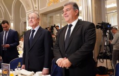 【龙八国际】记者：拉波尔塔和弗洛伦蒂诺将在西超杯决赛前会面