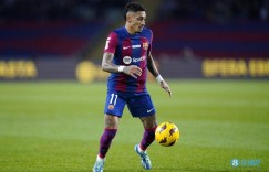 【龙八国际】巴萨官方：拉菲尼亚左大腿股二头肌受伤