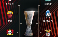 【龙八国际】?欧联1/4决赛：米兰vs罗马、利物浦vs亚特兰大、药厂vs西汉姆