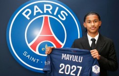 【龙八国际】官方：巴黎与18岁青训中场马尤鲁签下首份职业合同，期限至2027年