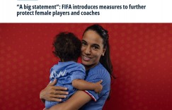 【龙八国际】FIFA官方制定新规，女性球员可休14周带薪产假&例假期带薪休假