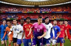 【龙八国际】青年才俊登上大赛舞台?欧洲杯海报：下一代准备主宰2024欧洲杯