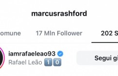 【龙八国际】?哦？拉什福德已经在Instagram账号上关注了莱奥