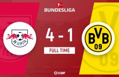 【龙八国际】德甲-多特连丢4球1-4遭莱比锡逆转 多特两轮不胜落后前四5分