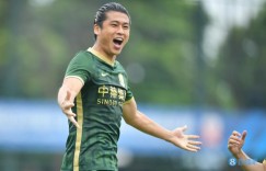 【龙八国际】热身赛-国安1-1津门虎 张玉宁、周通破门 梅里达登场