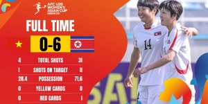 【龙八国际】U20女足亚洲杯-朝鲜6-0大胜越南暂升头名；稍后中国vs日本关键战