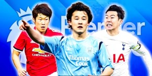 【龙八国际】英媒评英超历史前10亚洲球员：朴智星、孙兴慜前2，孙继海第10