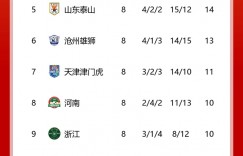 【龙八国际】中超积分榜：泰山1球小胜升至第5，蓉城仍第2，国安两连胜暂升第3