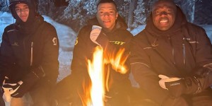 【龙八国际】不一样的过节！姆巴佩平安夜和弟弟外出去雪地森林探险和露营