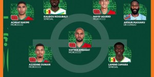【龙八国际】非洲杯小组赛最佳阵容：阿什拉夫、阿姆拉巴特、库利巴利入选