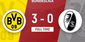 【龙八国际】德甲-多特3-0弗赖堡 菲尔克鲁格1射2传球迷扔杂物比赛中断10分钟