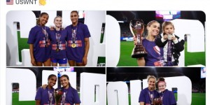 【龙八国际】美国女足1-0巴西女足，斩获首届美洲女子金杯赛冠军