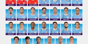 【龙八国际】乌拉圭27人大名单：苏亚雷斯落选！巴尔韦德领衔 努涅斯伤缺