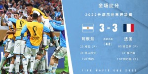【龙八国际】史诗级的世界杯决赛！去年今日阿根廷夺冠，来聊聊你当时的心情