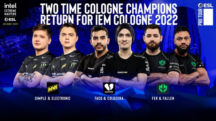 群雄汇聚!本届CSGO IEM科隆将迎来三个曾经的双冠王组合