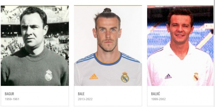 皇马官网传奇球员更新28人:贝尔、J罗、佩佩、纳瓦斯等悉数入选