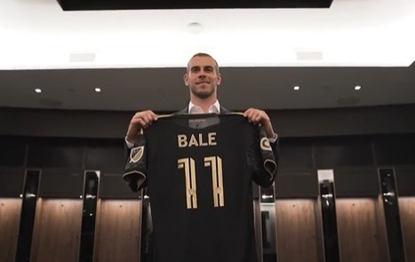 熟悉的号码！贝尔展示洛杉矶FC1️⃣1️⃣号战袍