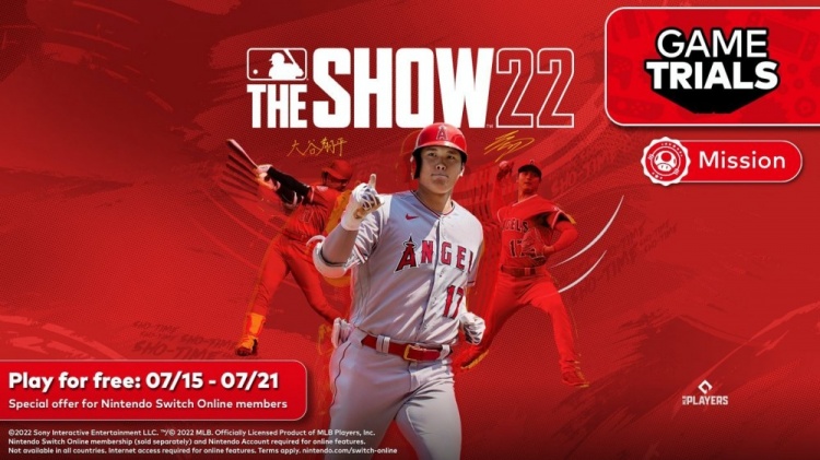 试玩同游会：美服NS One会员可限时免费游玩《MLB The Show 22》