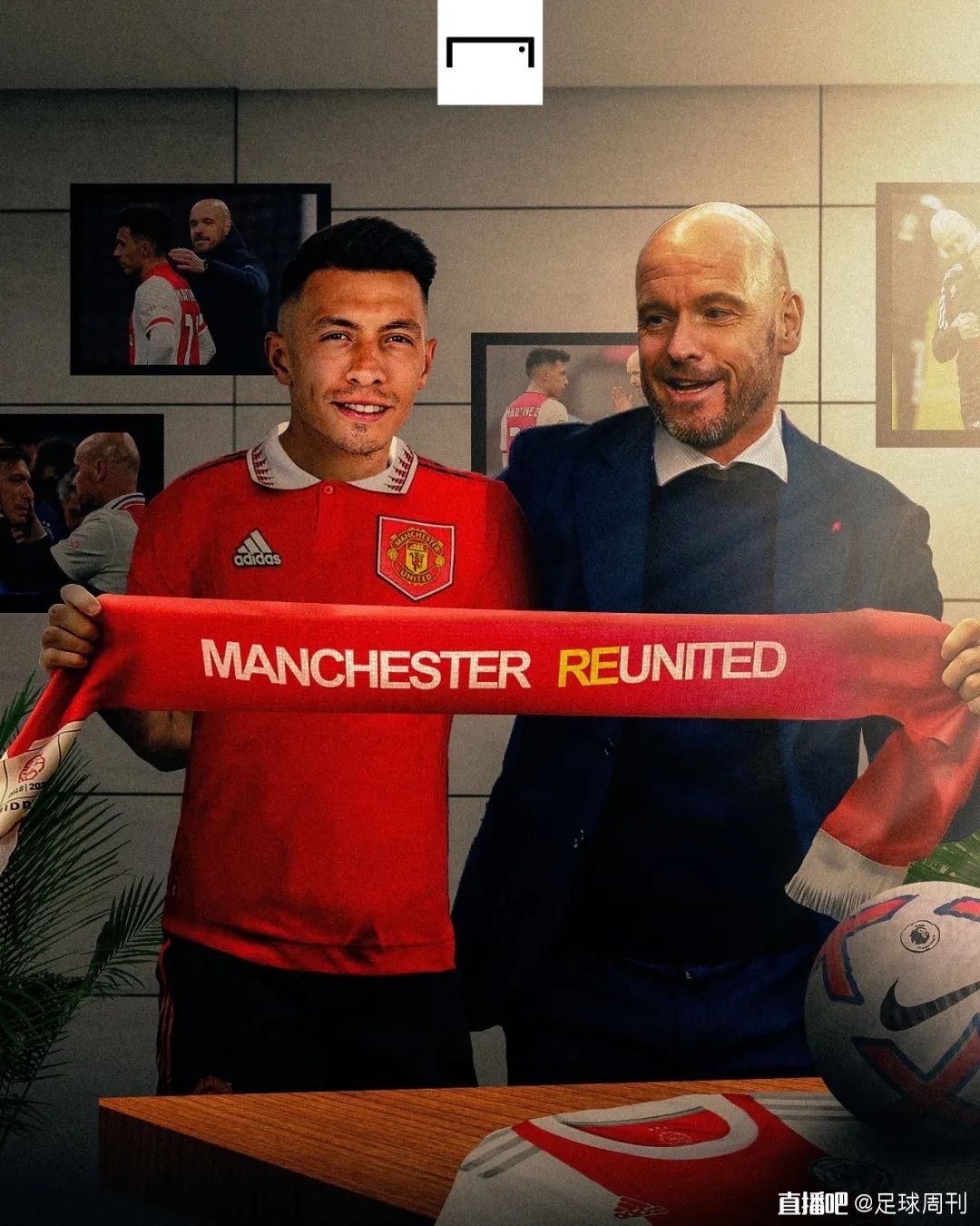 曼联荷兰化第3签,1.75米“空霸”壮腿or补腰?