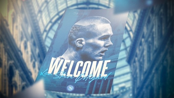 官方:那不勒斯从布莱顿签下22岁后卫奥斯迪高