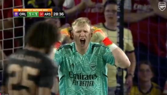 阿森纳丢球后,拉姆斯代尔怒吼要队友保持专注