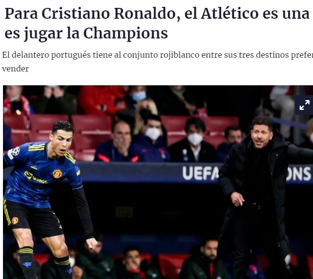 塞尔电台:C罗的优先选择是拜仁、切尔西,第三才是马竞