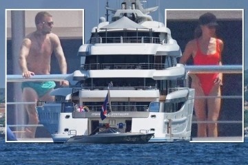 阿斯:贝克汉姆一家在价值2.29亿欧豪华游艇上度假,周租160万欧
