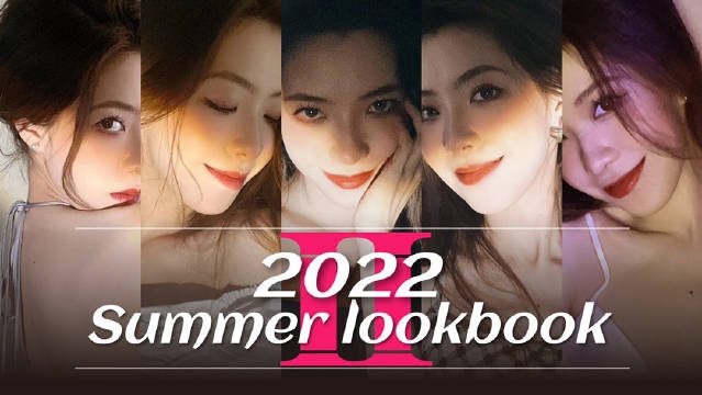 主持希然分享夏日穿搭视频:你最喜欢哪一件衣服捏~