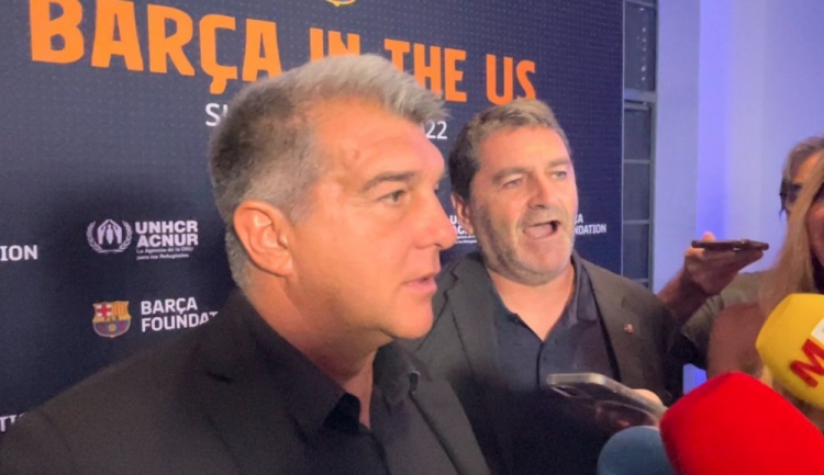 拉波尔塔:对梅西有亏欠,希望他退役时能穿巴萨球衣得到所有掌声