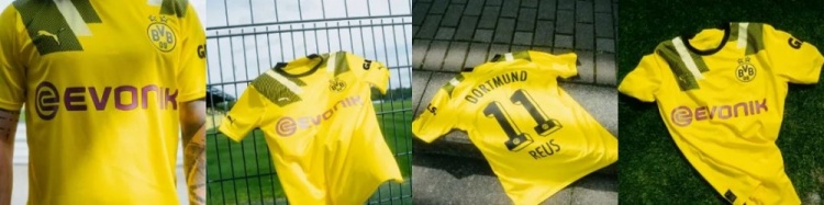 你给几分?多特蒙德公布2022/23赛季全新杯赛球衣