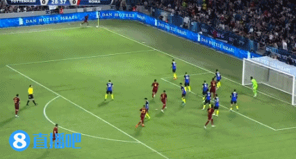 迪巴拉角球助攻,伊巴涅斯头球攻破热刺大门