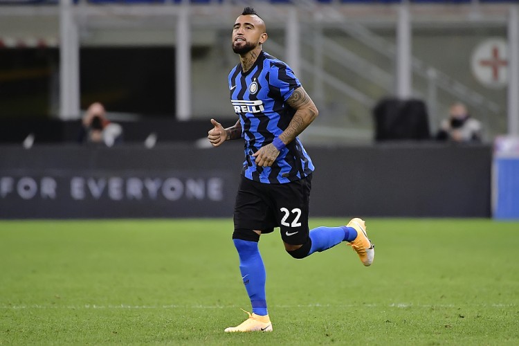 跟队记者：国米为比达尔支付了524万欧遣散费