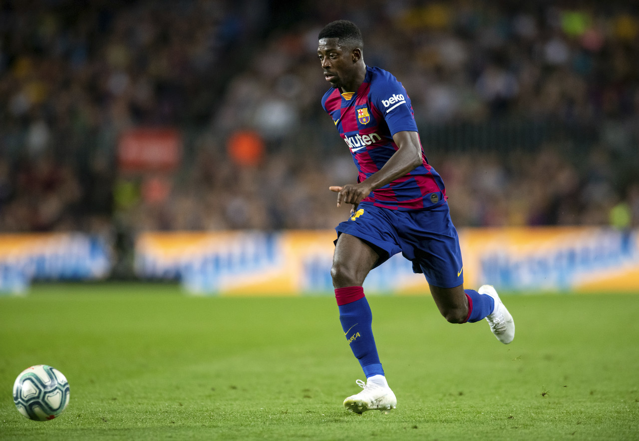 每体:巴萨将以官宣新援的方式与登贝莱签下新约