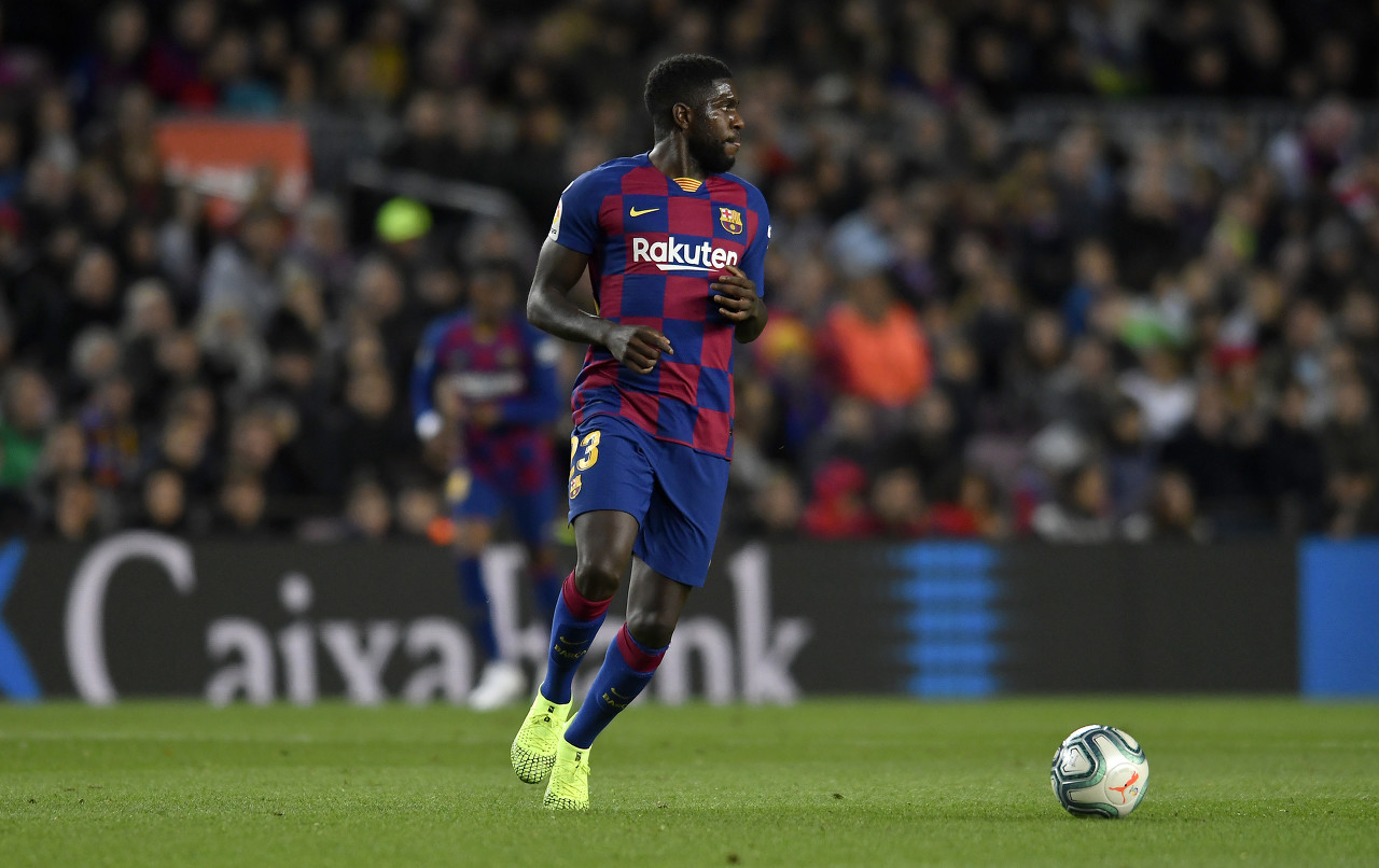 每体:乌姆蒂蒂将在未来几小时内租借加盟雷恩,球员已经抵达法国