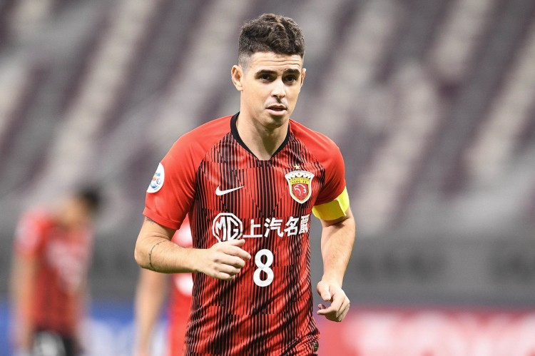 巴媒:英格兰、西班牙球队有意奥斯卡,他仍有两周时间决定未来