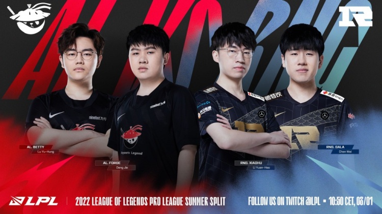 ?Xiaohu岩雀撒石成川 Xiaohao两先锋白给 RNG战胜AL先下一城