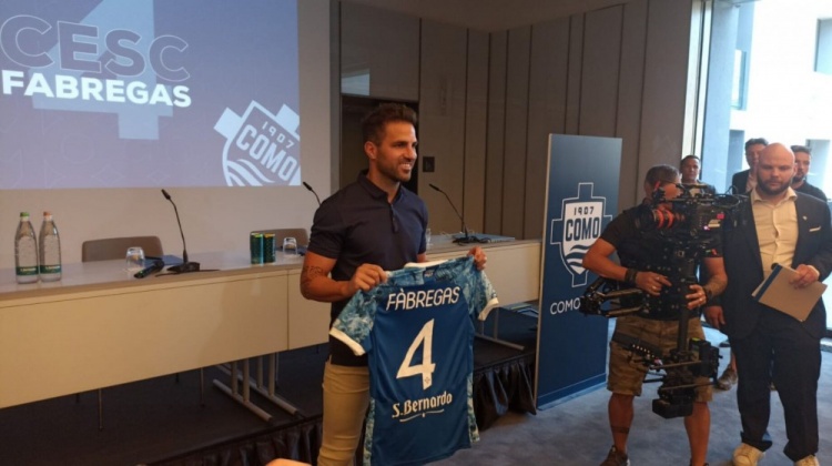 法布雷加斯:我和科莫都野心勃勃 未来两年将是生涯最大挑战之一