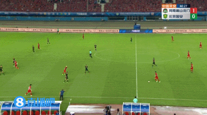 流畅传递!多拉多助攻钟义浩爆射破门,河南2-0领先国安!