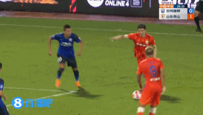 3分钟两球,莫伊塞斯小角度穿裆破门,泰山2-0沧州