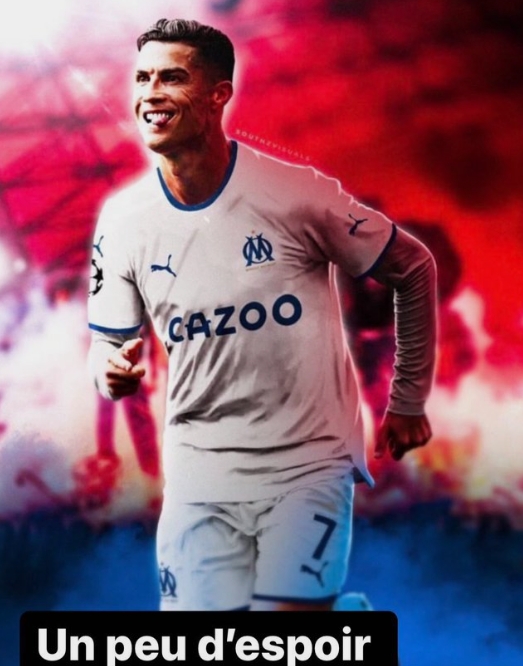 法国歌手:让我浅梦一下C罗加盟马赛