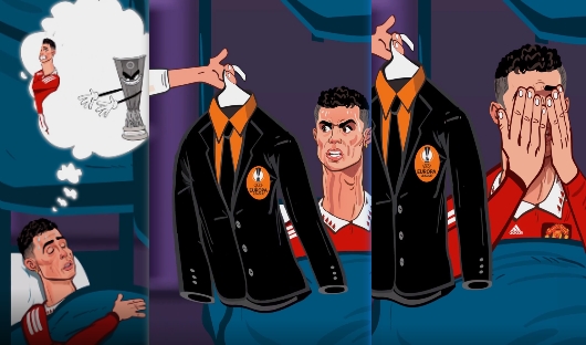 欧冠抽签主题动画:众星开心参加欧冠,C罗惊醒发现只能踢欧联