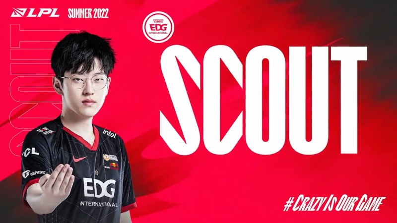 LPL官推分享Scout高光:超人是你吗?Scout超人表现团战屠戮对手