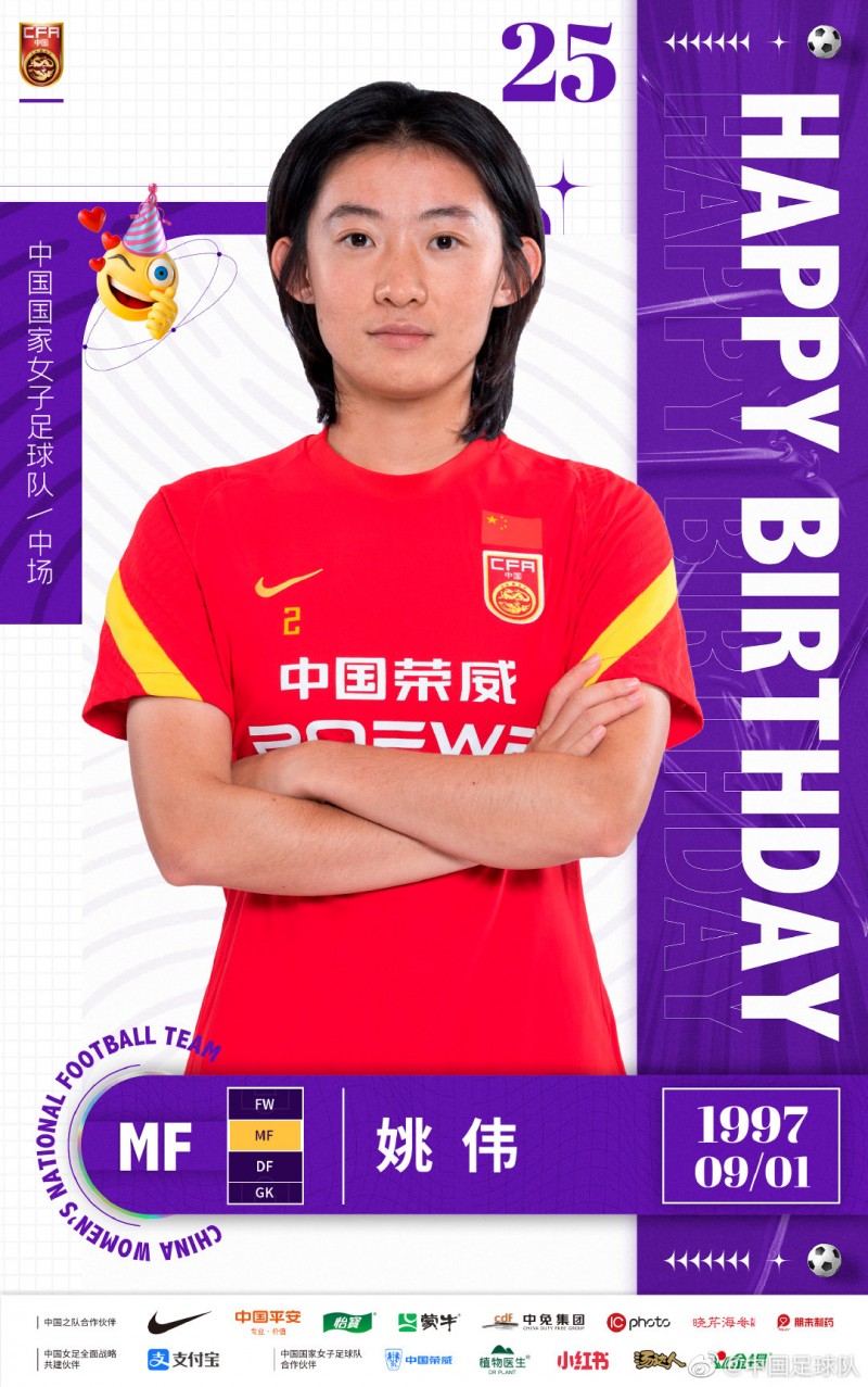 从女甲最佳新人到女超冠军队长,祝姚伟25岁生日快乐?